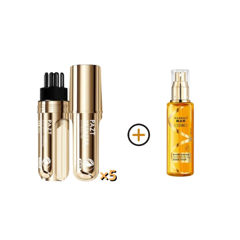 💆♀️ ACQUISTA 1 OTTIENI 1 GRATIS! ✨ PETTINE TINTURA 2-IN-1 - Coprigrigio Rapido e Preciso, Formula Non-Gocciolante con Oli Nutrienti, Applicazione in 5 Minuti 🧴👩🦳