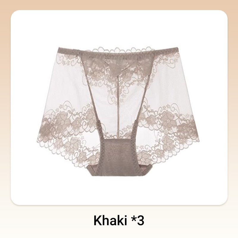 đž60% di scontođ§¶ Boxer da donna con vita alta in pizzo lavorato a mano all'uncinetto: traspiranti, in stile vintage e comodi da indossare đž