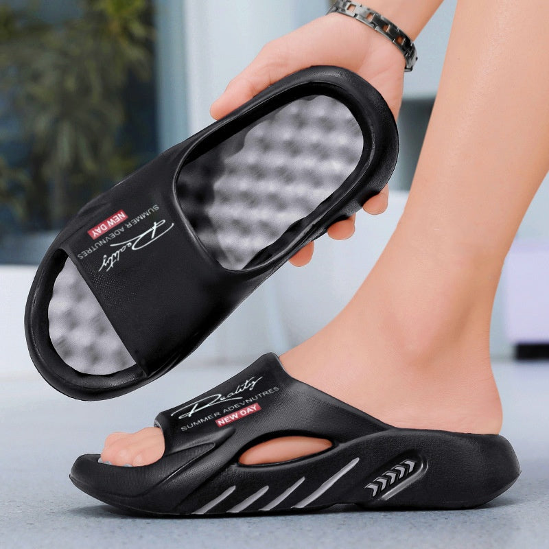 ☁️🦶 Pantofole in memory foam | Supporto per l'arco plantare, antiscivolo, adatte all'uso su superfici asciutte e bagnate, facili da indossare e togliere, eleganti e versatili