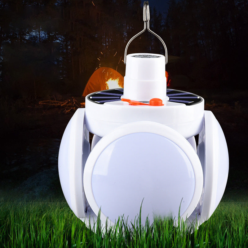☀️⚡60% DI SCONTO! 🔋🔥Lampada solare multifunzionale e pieghevole a forma di pallone da calcio
