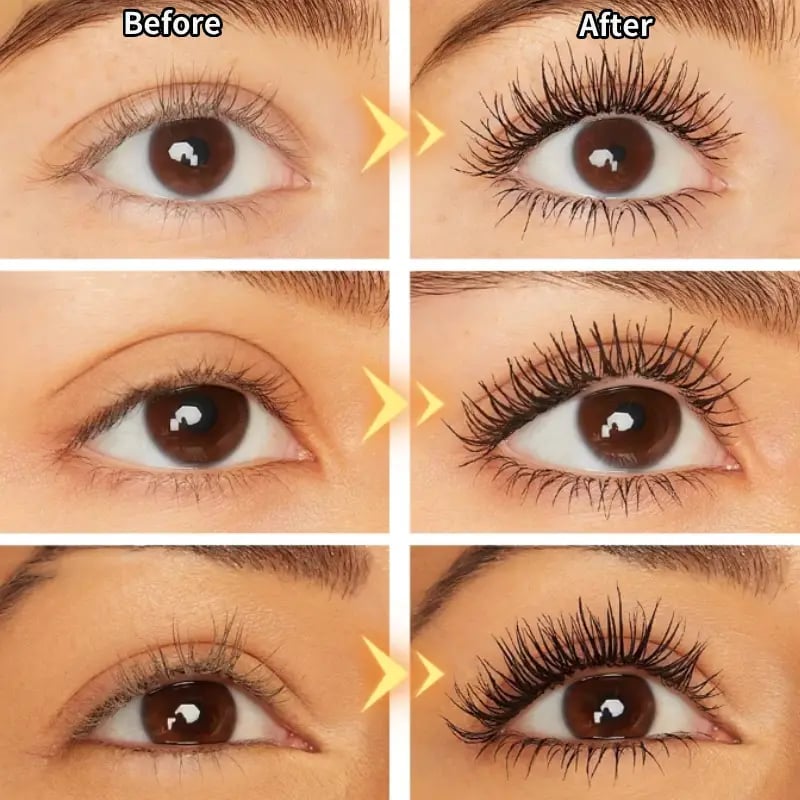 💖ACQUISTANE 1 E NE RICEVI 2 IN OMAGGIO✨ Duo di mascara in tubetto nero e marrone per il trucco delle ciglia✏️