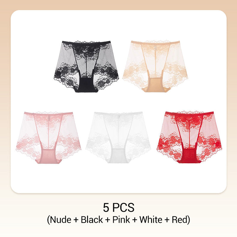 🌸60% di sconto🧶 Boxer da donna con vita alta in pizzo lavorato a mano all'uncinetto: traspiranti, in stile vintage e comodi da indossare 🌸