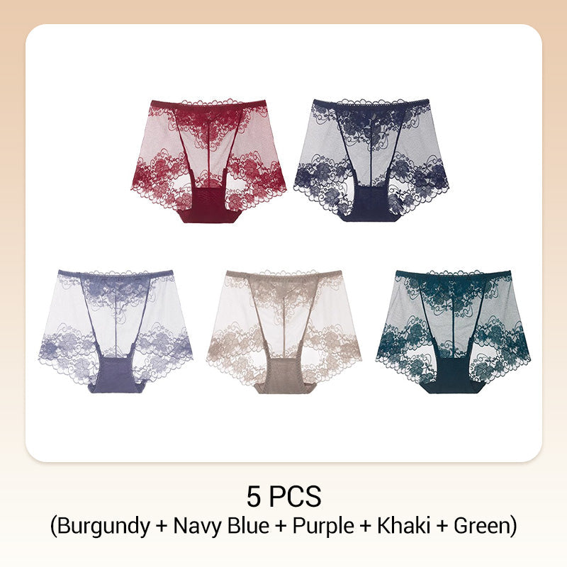 🌸60% di sconto🧶 Boxer da donna con vita alta in pizzo lavorato a mano all'uncinetto: traspiranti, in stile vintage e comodi da indossare 🌸