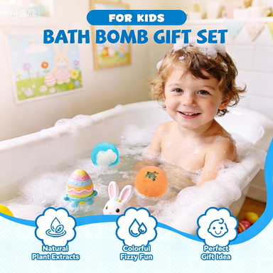 🛁 SCONTO DEL 60% | 🌊 Bombe da bagno a tema oceano | 60 g*12 pezzi, idea regalo divertente e per un bagno schiumoso ✨
