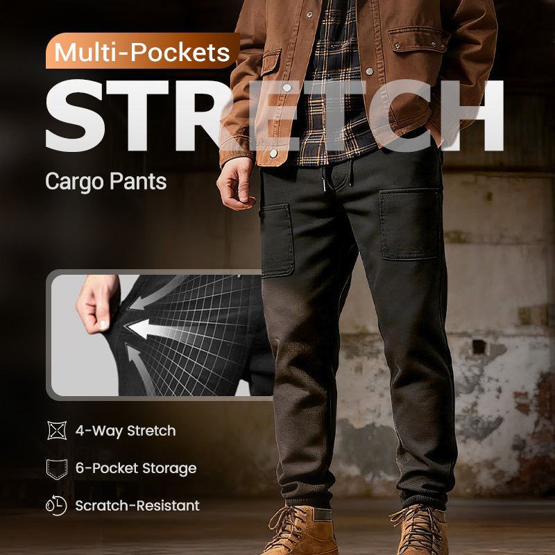 👖65% DI SCONTO🛠️MultiPants – Pantaloni cargo resistenti, multitasche e altamente elasticizzati 2