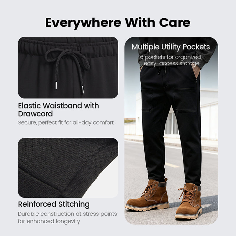 👖65% DI SCONTO🛠️MultiPants – Pantaloni cargo resistenti, multitasche e altamente elasticizzati 2