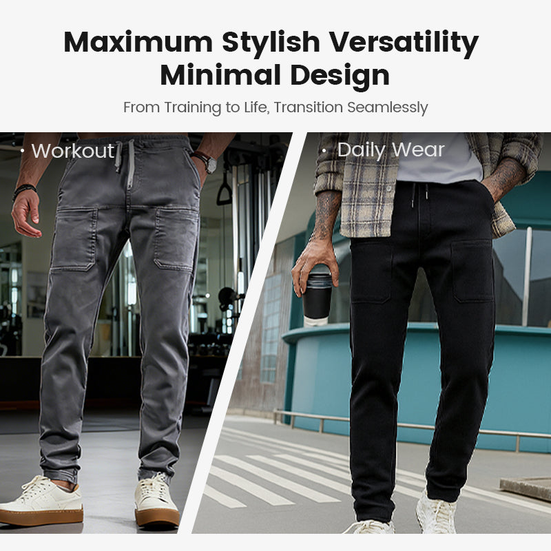👖65% DI SCONTO🛠️MultiPants – Pantaloni cargo resistenti, multitasche e altamente elasticizzati 2