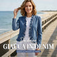 🧥 SCONTO DEL 50%!! 🌸 Giacca in denim da donna con volant e apertura frontale – Leggera e femminile – Versatile ed elegante 👗