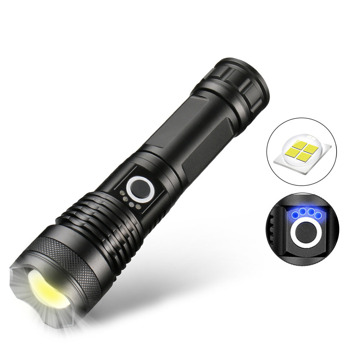 🔦 SCONTO DEL 60%! 🎉 Torcia ricaricabile da 90000 lumen: luminosità estrema, impermeabile e batteria a lunga durata 📦