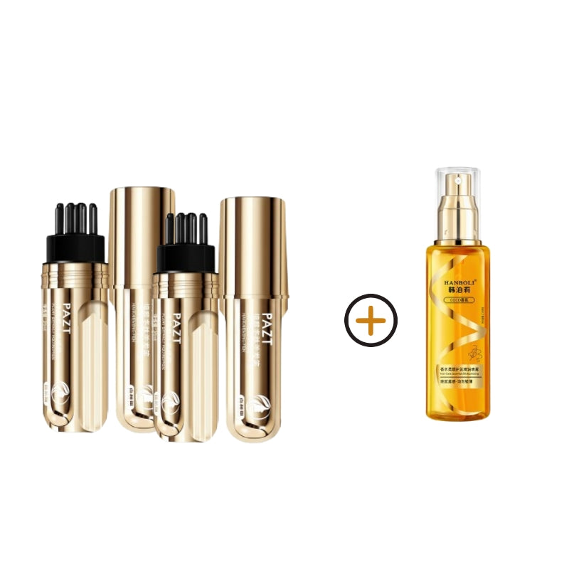 💆‍♀️ ACQUISTA 1 OTTIENI 1 GRATIS! ✨ PETTINE TINTURA 2-IN-1 - Coprigrigio Rapido e Preciso, Formula Non-Gocciolante con Oli Nutrienti, Applicazione in 5 Minuti 🧴👩‍🦳