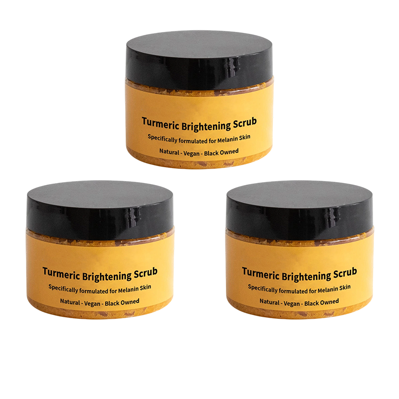 🛁SCONTO DEL 50%🧴 Scrub corpo illuminante alla curcuma | Esfoliazione con sale marino naturale · Olio di jojoba nutriente · Attenua l'aspetto spento · Per viso e corpo