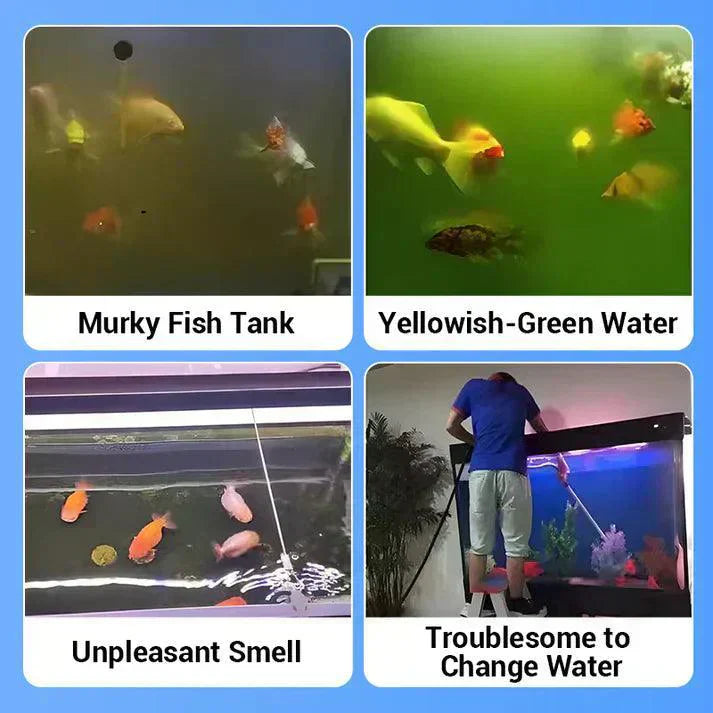 🐟 COMPRA 1, RICEVI 1 GRATIS! 💧 Compressa per la purificazione dell'acqua dell'acquario: elimina le impurità, bilancia il pH ed è delicata sui pesci 🧪