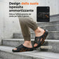 ☁️🦶 Pantofole in memory foam | Supporto per l'arco plantare, antiscivolo, adatte all'uso su superfici asciutte e bagnate, facili da indossare e togliere, eleganti e versatili