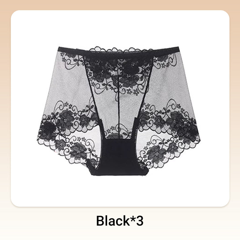 🌸60% di sconto🧶 Boxer da donna con vita alta in pizzo lavorato a mano all'uncinetto: traspiranti, in stile vintage e comodi da indossare 🌸