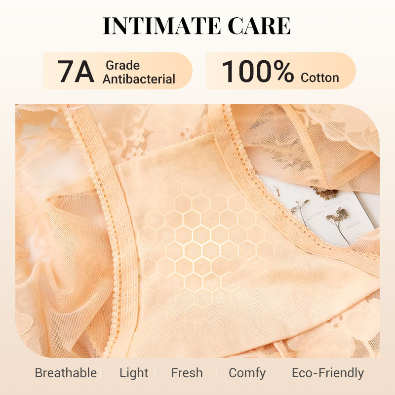🌸60% di sconto🧶 Boxer da donna con vita alta in pizzo lavorato a mano all'uncinetto: traspiranti, in stile vintage e comodi da indossare 🌸