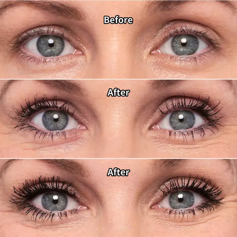 💖ACQUISTANE 1 E NE RICEVI 2 IN OMAGGIO✨ Duo di mascara in tubetto nero e marrone per il trucco delle ciglia✏️