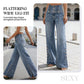 🔈🔈 NUOVI ARRIVI 2026 - BEST SELLER🔥👖 Jeans a vita alta e gamba larga: facili da indossare! Gli spacchi laterali lasciano passare l'aria, mantenendoti fresca. 🌸