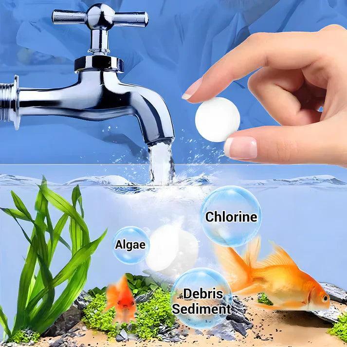 🐟 COMPRA 1, RICEVI 1 GRATIS! 💧 Compressa per la purificazione dell'acqua dell'acquario: elimina le impurità, bilancia il pH ed è delicata sui pesci 🧪