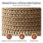 Cappello di paglia in stile francese con fiocco 👒 — Design intrecciato traspirante, ampia falda ondulata, protezione solare ed effetto snellente per il viso. Vestibilità regolabile (non vola via!), pieghevole e compatto 🌊