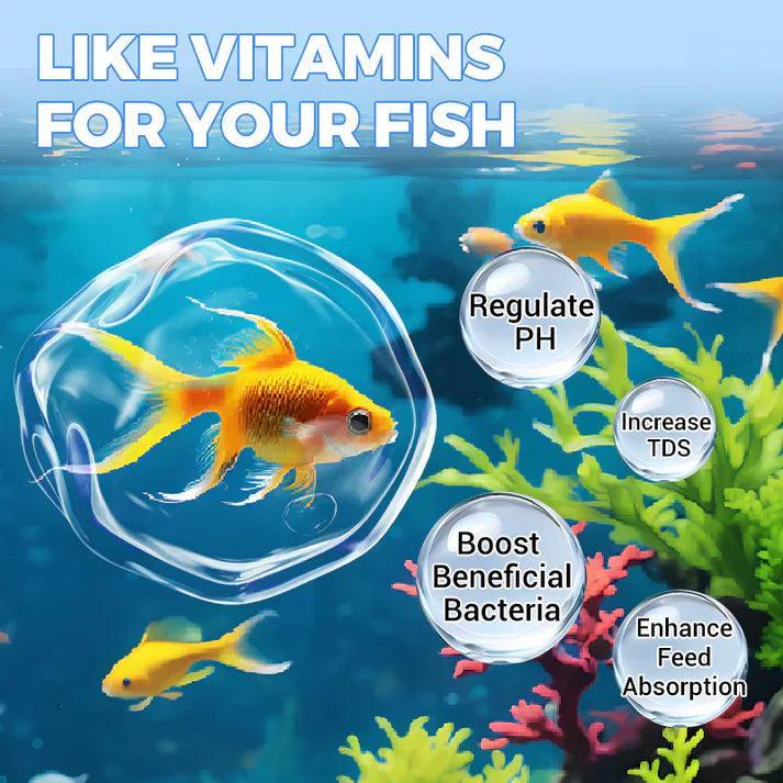 🐟 COMPRA 1, RICEVI 1 GRATIS! 💧 Compressa per la purificazione dell'acqua dell'acquario: elimina le impurità, bilancia il pH ed è delicata sui pesci 🧪