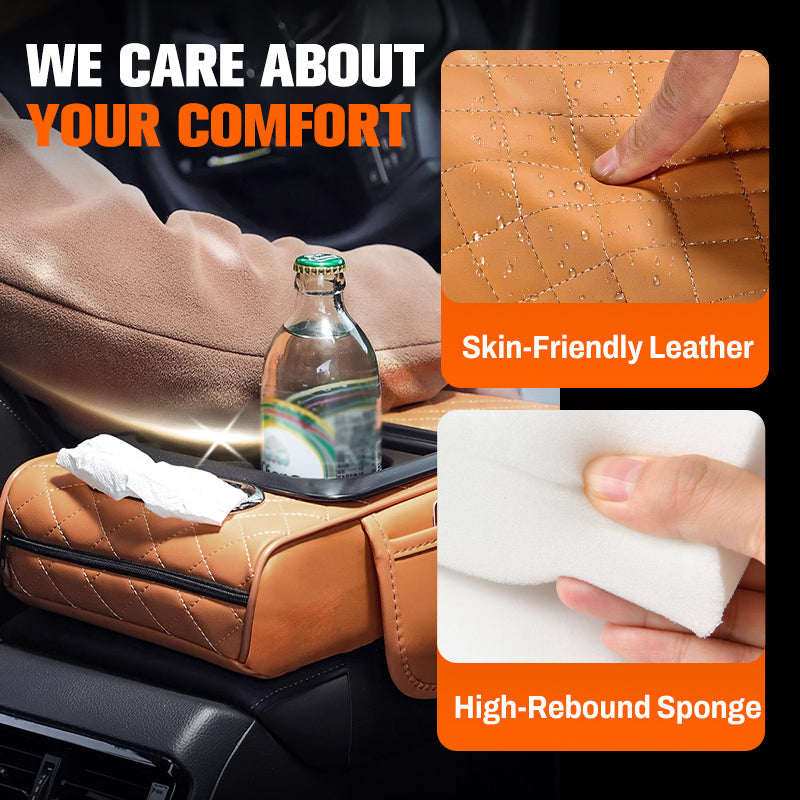 🔥50% DI SCONTO🚗Cuscino multifunzionale per il bracciolo dell'auto – Comfort ergonomico per lunghi viaggi e spostamenti quotidiani ✨