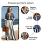 🎁Nuovi articoli con il 60% di sconto💥Completo composto da camicia a righe e pantaloni a gamba larga: comodo ed elegante per tutti i giorni.