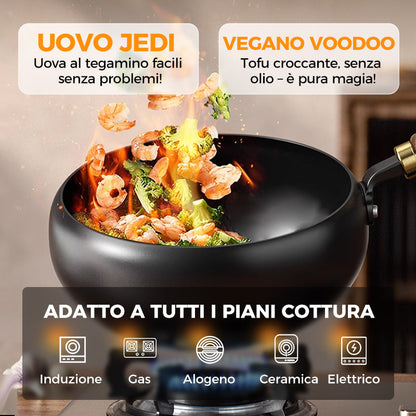 🍳Vente flash🔥Poêle antiadhésive ultra-légère, senza rivestimento, in fonte épaisse (🔥60% di riduzione)