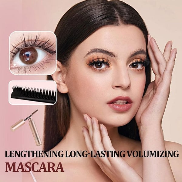 💖ACQUISTANE 1 E NE RICEVI 2 IN OMAGGIO✨ Duo di mascara in tubetto nero e marrone per il trucco delle ciglia✏️