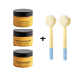 🛁SCONTO DEL 50%🧴 Scrub corpo illuminante alla curcuma | Esfoliazione con sale marino naturale · Olio di jojoba nutriente · Attenua l'aspetto spento · Per viso e corpo