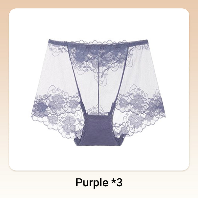 🌸60% di sconto🧶 Boxer da donna con vita alta in pizzo lavorato a mano all'uncinetto: traspiranti, in stile vintage e comodi da indossare 🌸