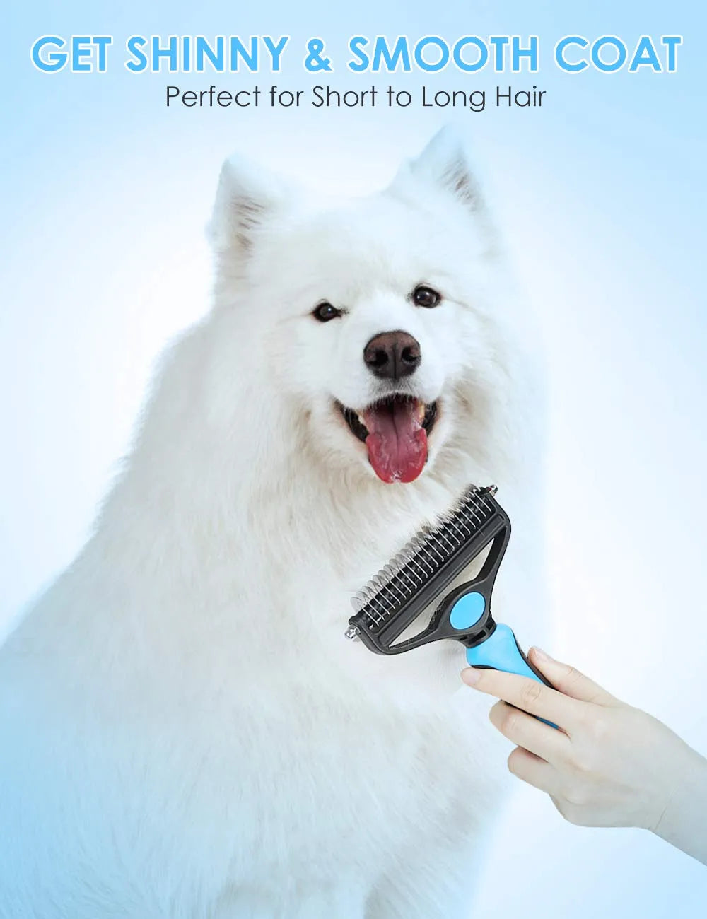 ⏰🔥SCONTO DEL 50% PER UN PERIODO LIMITATO!🔥OLTRE 50K+ VENDUTE!Spazzola professionale anti-muta per cani e gatti