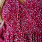 🌺60% DI SCONTO ORA! ✨ Abito lungo da donna in rayon floreale con fodera in vita e arricciatura – Vestibilità perfetta, tessuto leggero ed elegante stile boho 💃