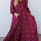 🌺60% DI SCONTO ORA! ✨ Abito lungo da donna in rayon floreale con fodera in vita e arricciatura – Vestibilità perfetta, tessuto leggero ed elegante stile boho 💃