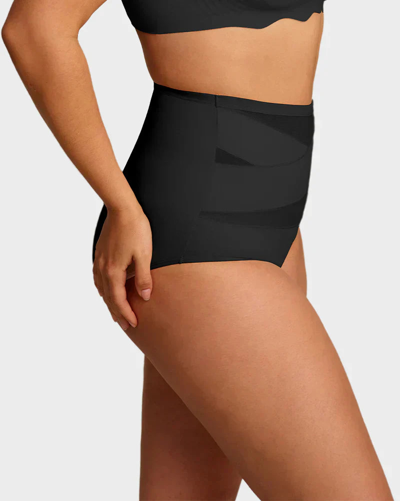 🌸 Ultimo giorno – COMPRA 1, PRENDI 2 GRATIS ✨ Mutandine a vita alta con controllo pancia incrociato, taglie forti