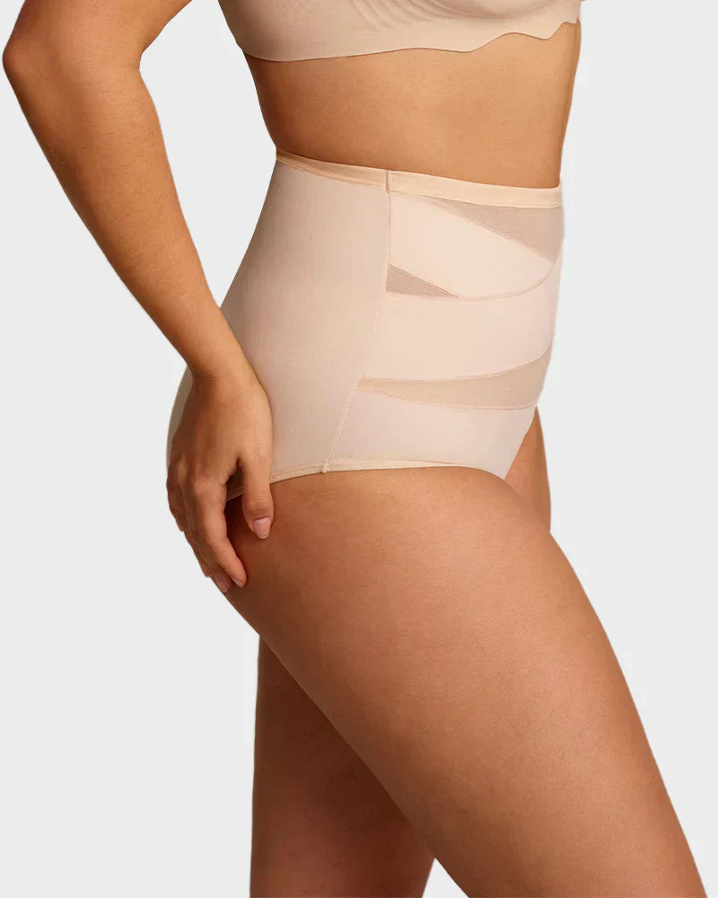 🌸 Ultimo giorno – COMPRA 1, PRENDI 2 GRATIS ✨ Mutandine a vita alta con controllo pancia incrociato, taglie forti