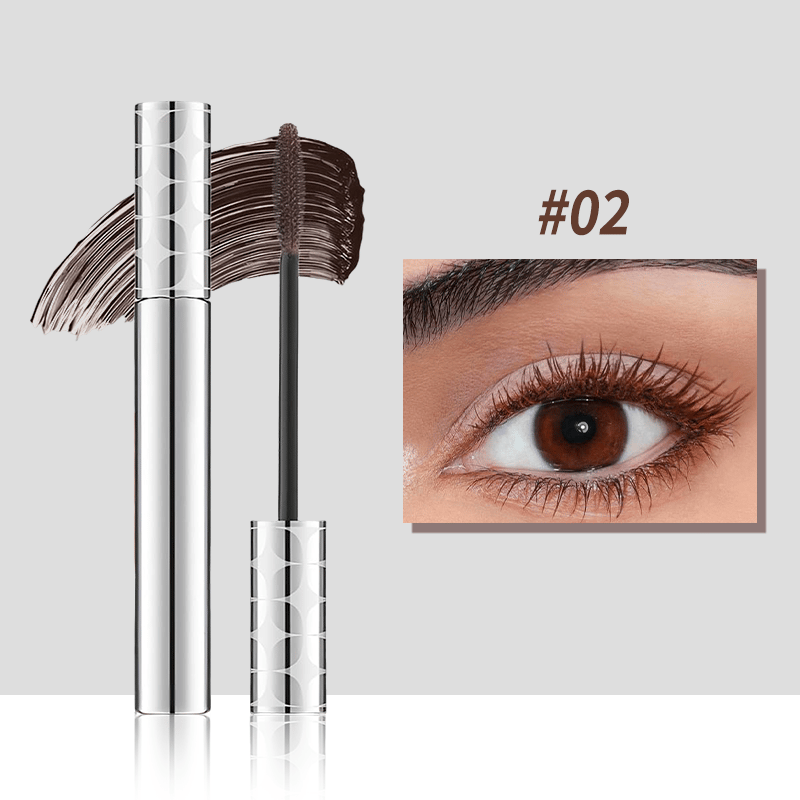 💖ACQUISTANE 1 E NE RICEVI 2 IN OMAGGIO✨ Duo di mascara in tubetto nero e marrone per il trucco delle ciglia✏️