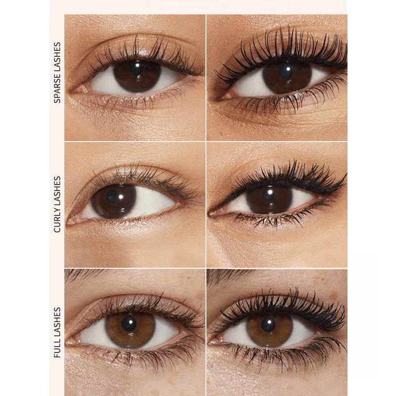 💖ACQUISTANE 1 E NE RICEVI 2 IN OMAGGIO✨ Duo di mascara in tubetto nero e marrone per il trucco delle ciglia✏️