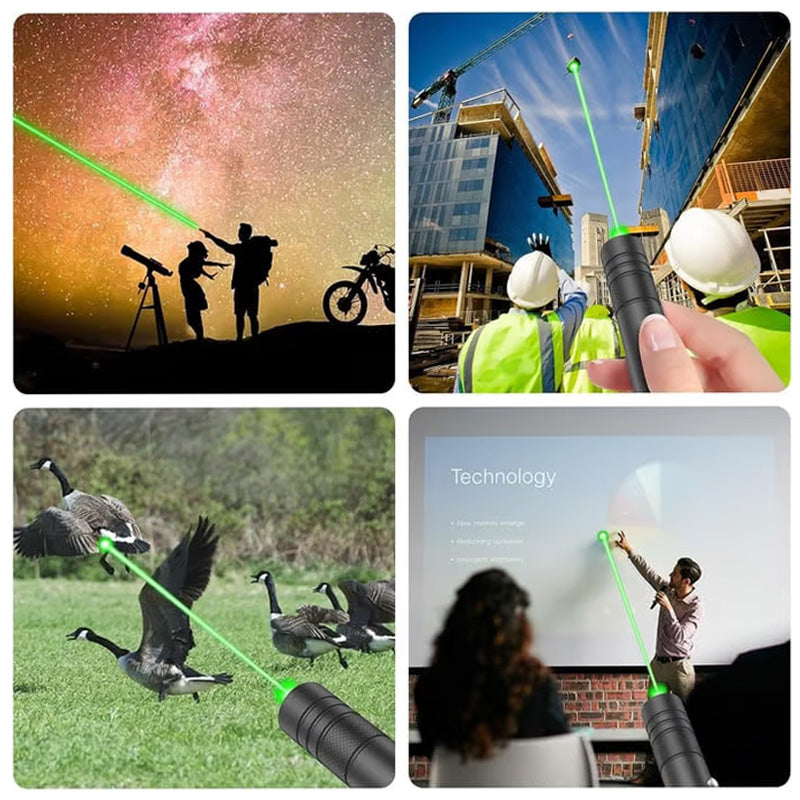 🔈🔈 SCONTO DEL 60% 🔥Torcia laser ad alta potenza ricaricabile tramite USB