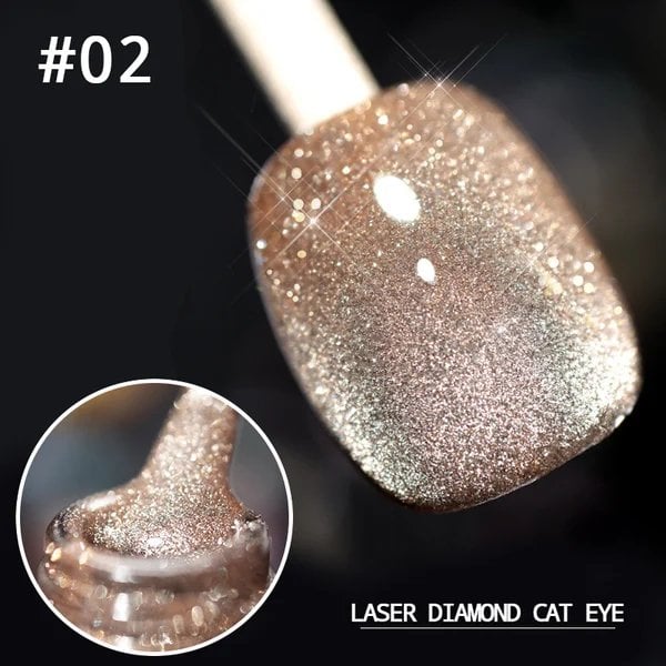 💅ULTIMO GIORNO DI OFFERTA SPECIALE 60% DI SCONTO💎Smalto per unghie Laser Diamond Cat Eye