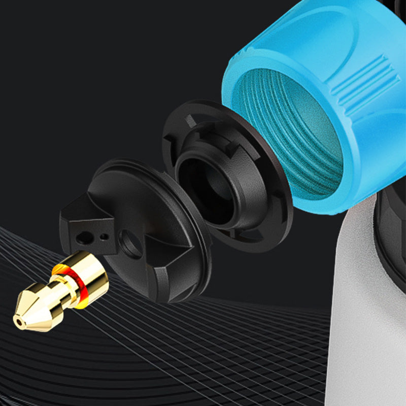 Pistola a spruzzo elettrica senza fili ⚡ 800 ml/minuto per spruzzare senza interruzioni 💪 Ricaricabile, senza fili, spruzza da qualsiasi angolazione senza perdite. Perfetta per mobili, recinzioni e muri 🏠