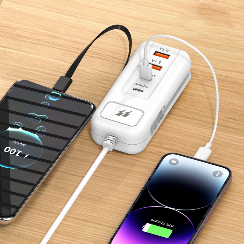 🔈🔈Novità 2026🔥Presa di ricarica rapida multifunzione - 2PD + 2USB