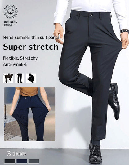 👖Pantaloni eleganti estivi da uomo – Leggeri, traspiranti ed eleganti per le giornate calde 🌞🆒