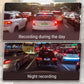 👁️Telecamera di retromarcia e dashcam da 10 pollici con schermo completamente touchscreen – Visione notturna HD 1080P, doppio obiettivo – ideale per guidare e parcheggiare in sicurezza🚗📹
