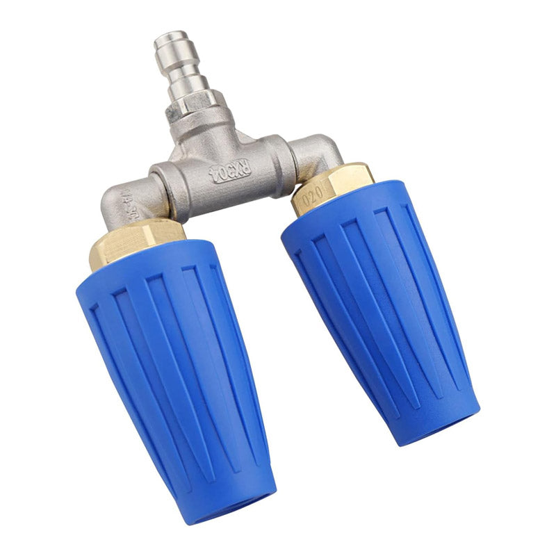 🎯🔥 Offerta speciale: 60% di sconto! 🚿 Ugello turbo in acciaio inossidabile 🌟 – Perfetto per terrazze, automobili e facciate 🏡🚗