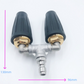 🎯🔥 Offerta speciale: 60% di sconto! 🚿 Ugello turbo in acciaio inossidabile 🌟 – Perfetto per terrazze, automobili e facciate 🏡🚗