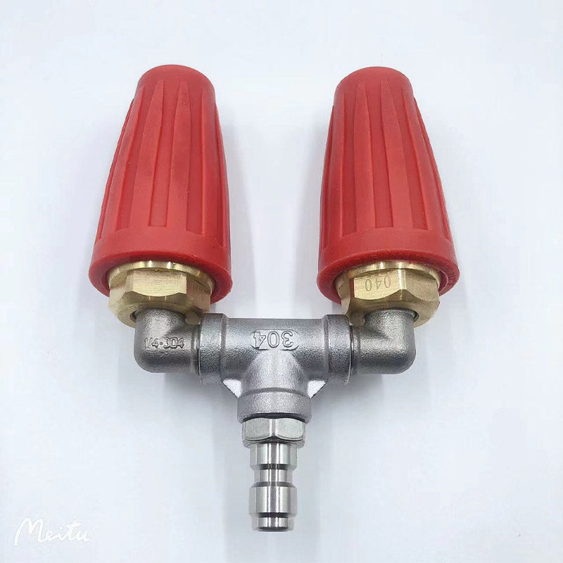 🎯🔥 Offerta speciale: 60% di sconto! 🚿 Ugello turbo in acciaio inossidabile 🌟 – Perfetto per terrazze, automobili e facciate 🏡🚗