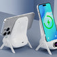 📱 SCONTO DEL 60%! ✨ Supporto per telefono con caricatore rapido wireless - Regolazione universale e rotazione a 360°, ideale per viaggi o ufficio 🚗📦