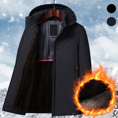 🧥 ORA 60% DI SCONTO! 🔥 Parka con cappuccio da uomo - Isolato e impermeabile, massimo comfort invernale