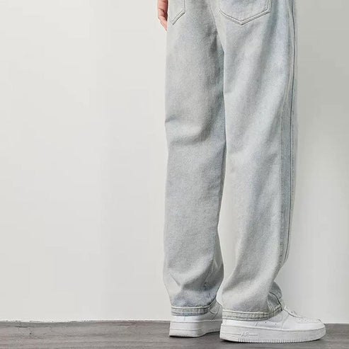 🔈🔈SCONTO DEL 60%!!🔥Jeans larghi e dritti da uomo👖💥
