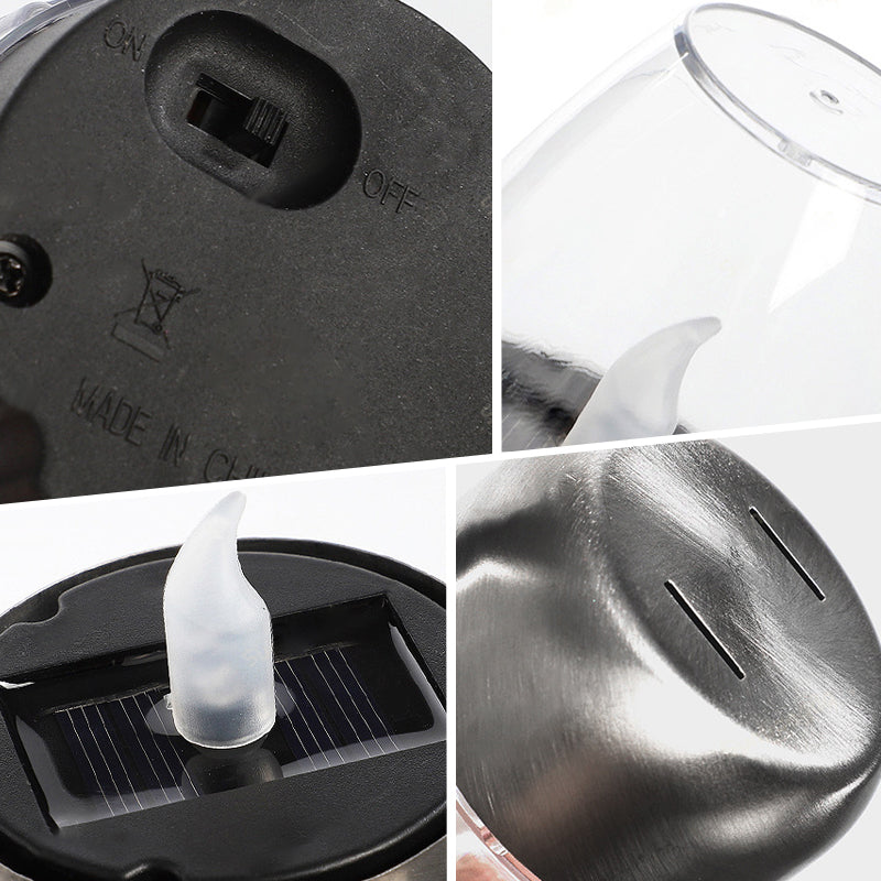 🕯️ ACQUISTA 2 E RICEVI 1 GRATIS! ☀️ Confezione da 6 lampade da tavolo a LED solari – Senza fiamma e impermeabili, accensione/spegnimento automatico con sensore crepuscolare per giardino e feste 🏕️